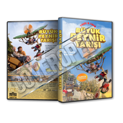 Louis ve Luca Büyük Peynir Yarışı - 2018 Türkçe Dvd Cover Tasarımı